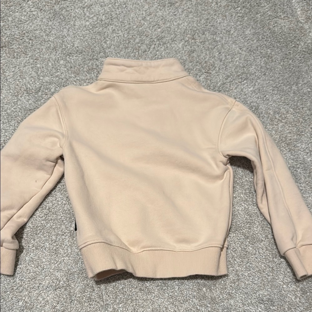 Little Bipsy cream 1/3 button sweatshirt- 4-5 - Picture 4 of 4